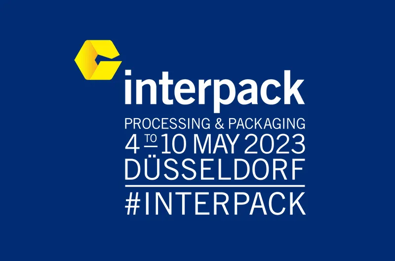 شعار معرض interpack 2023: من 4 إلى 10 مايو 2023، دوسلدورف