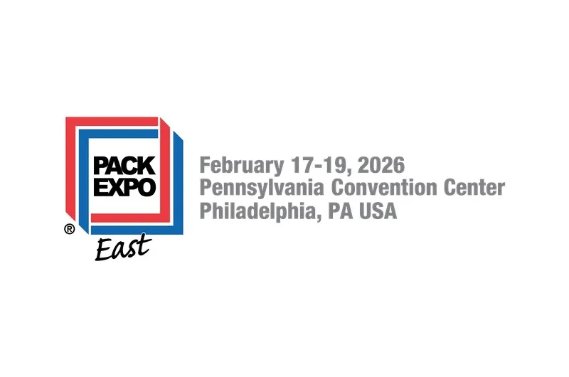 PACK EXPO East fuar logosu: 17–19 Şubat 2026, Pennsylvania Convention Center, Philadelphia